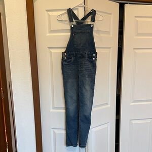 Girls Denim Overalls